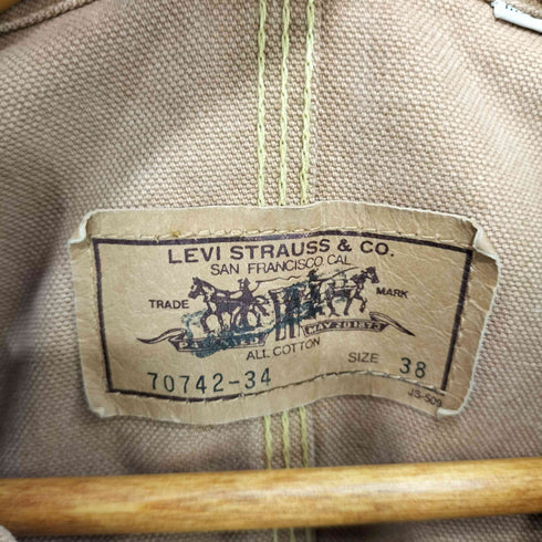 リーバイス Levis 90S 94年製 70742-34 ダック地 カバーオール ジャケット メンズ 38