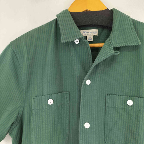 ジェイクルー J.CREW 00S S/S ストライプ 開襟シャツ メンズ JPN:S