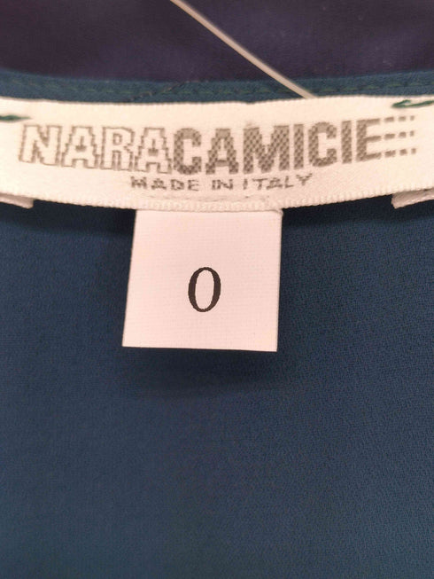 ナラカミーチェ NARACAMICIE イタリア製 ジョーゼットカラーブラウス レディース JPN:0