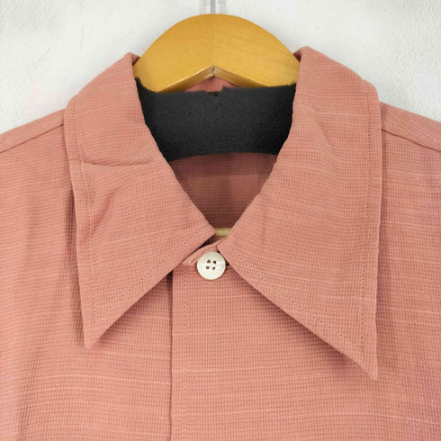 ジュンメン JUN MEN 90S レーヨン混 S/S シャツ フラップポケット ボックスシルエット メンズ