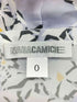 ナラカミーチェ NARACAMICIE サテンフラワー半袖ボウタイブラウス レディース JPN:0