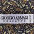 ジョルジオアルマーニ Giorgio Armani 総柄 シルクネクタイ メンズ