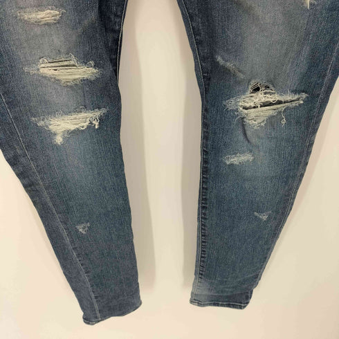 ジャックローズ JACKROSE Y2K ダメージ加工スキニーデニムパンツ メンズ 35