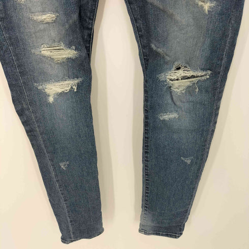 ジャックローズ JACKROSE Y2K ダメージ加工スキニーデニムパンツ メンズ 35