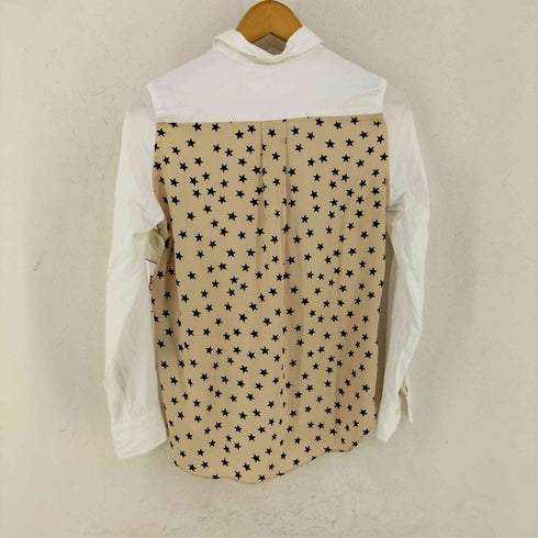 ブランバスク blanc basque L/S 星柄切替シャツ レディース JPN:38