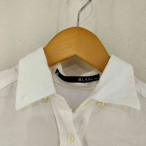 ブランバスク blanc basque L/S 星柄切替シャツ レディース JPN:38