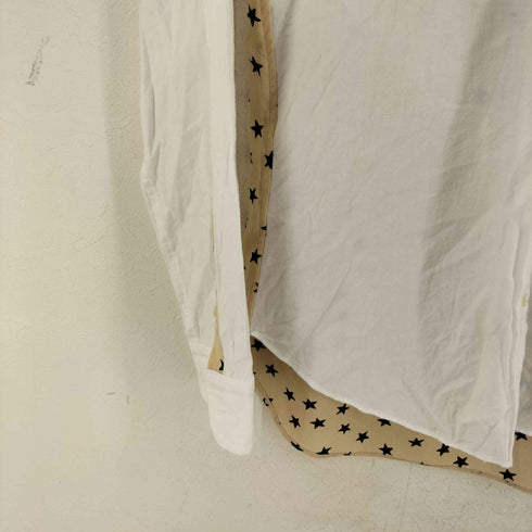 ブランバスク blanc basque L/S 星柄切替シャツ レディース JPN:38