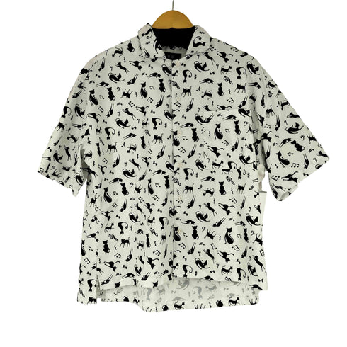 ジージーディー GGD 総柄 S/S シャツ メンズ JPN:2