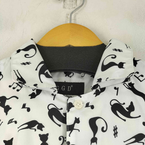 ジージーディー GGD 総柄 S/S シャツ メンズ JPN:2