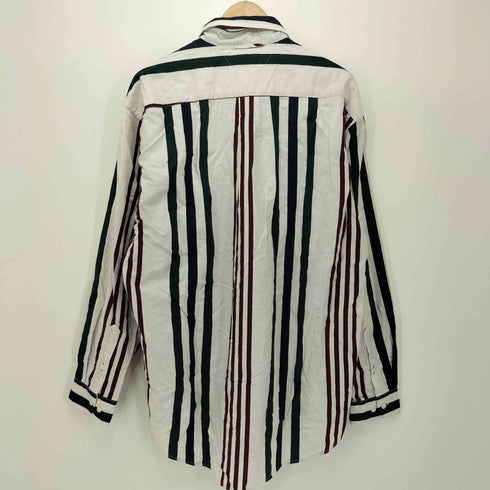 トミーヒルフィガー TOMMY HILFIGER ロゴ刺繍 ボタンダウン L/S シャツ メンズ import:M