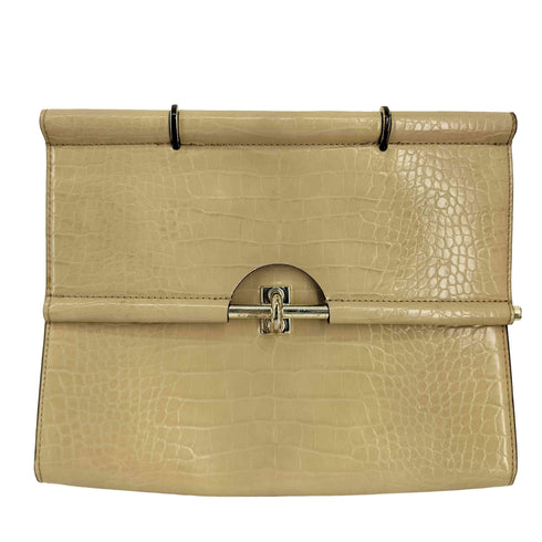 チャールズアンドキース CHARLES&KEITH クロコ調ショルダーバッグ レディース