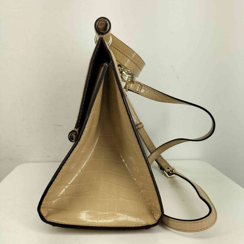 チャールズアンドキース CHARLES&KEITH クロコ調ショルダーバッグ レディース