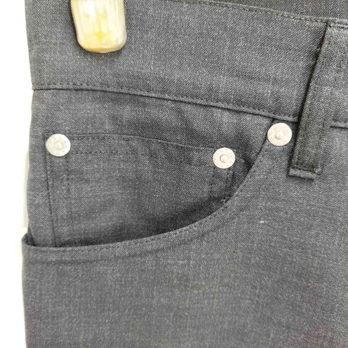 アニエスベーオム Agnes b.homme 90-00S フランス製 ウール ストレート スラックス パンツ Y2K メンズ 36