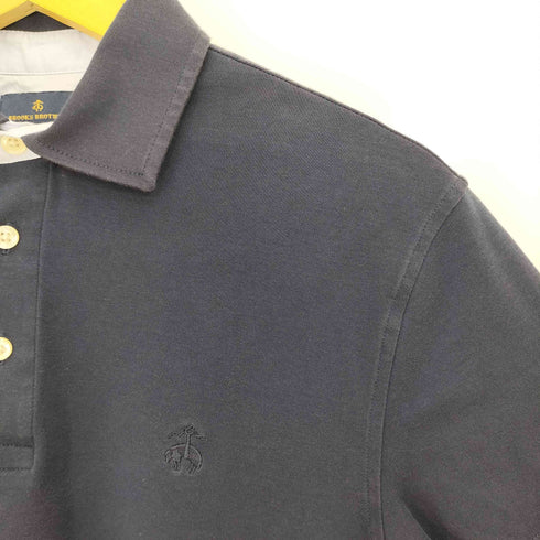 ブルックスブラザーズ BROOKS BROTHERS ロゴ刺繍 コットン ポロシャツ メンズ import:S