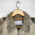 ウィルソン Wilsons Leather POLICE ワッペン ジップアップレザージャケット メンズ JPN:M