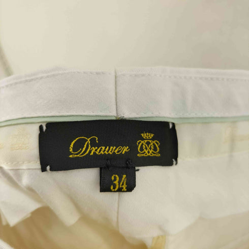 ドゥロワー Drawer コットンギャバベーシックパンツ レディース JPN:34
