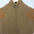 ヒューストン HOUSTON COMMAND ZIP SWEATER エルボーパッチ ドライバーズ ニット メンズ R-L