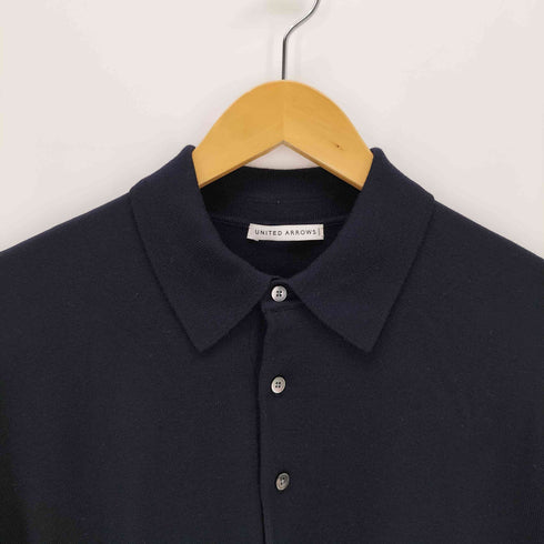 ユナイテッドアローズ UNITED ARROWS 23AW ハイゲージL/Sニットポロ メンズ JPN:M