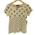 ズッカ ZUCCa スタープリントクルーネック半袖Tシャツ レディース M