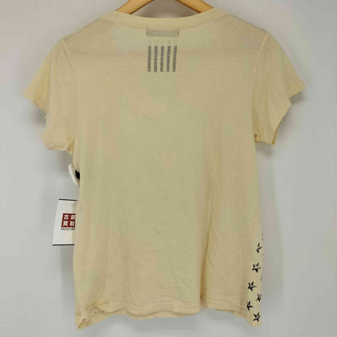 ズッカ ZUCCa スタープリントクルーネック半袖Tシャツ レディース M
