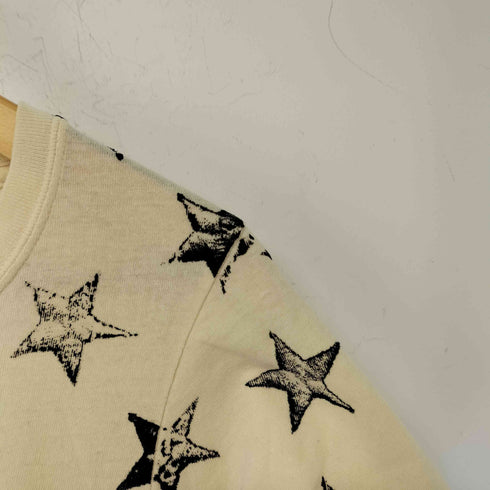 ズッカ ZUCCa スタープリントクルーネック半袖Tシャツ レディース M