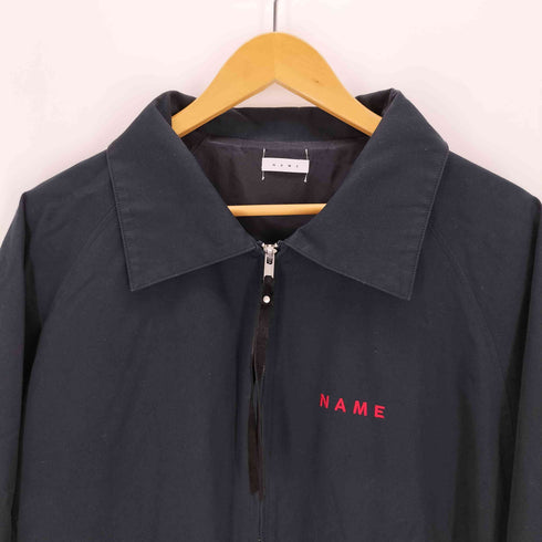 ネーム Name. 25SS GIZA COTTON GABARDINE EMBROIDERED ZIP BLOUSON メンズ JPN:2