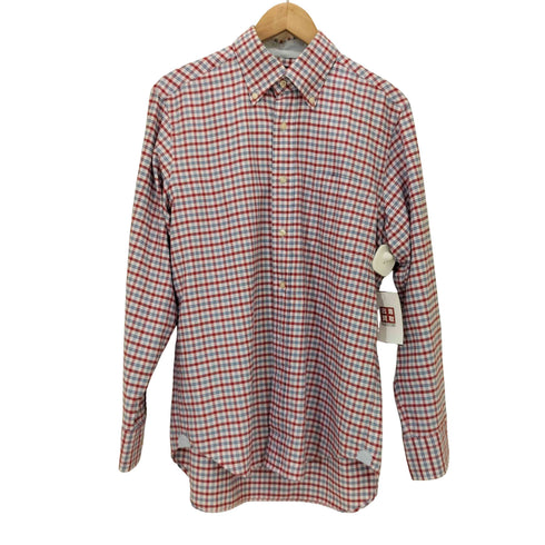 ジェイプレス J.PRESS L/S タータンチェックシャツ メンズ import:M