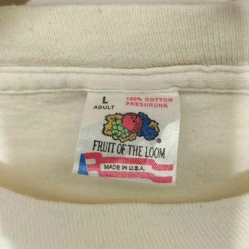 80S FRUIT OF THE LOOM ボディ LEGENDS OF THE WEST 西部 伝説的人物 プリント シングルステッチ S/S Tシャツ メンズ import:L
