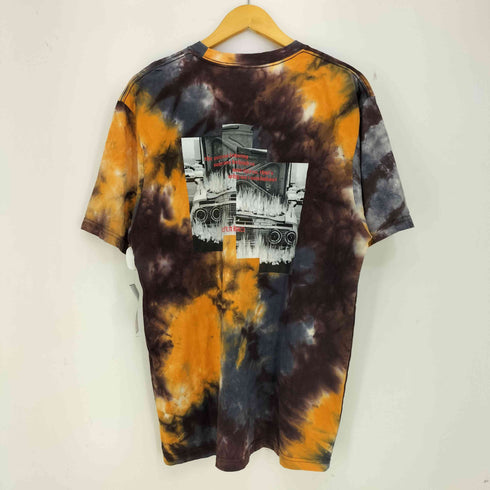 レフラー Leflah バックプリント タイダイ クルーネックTシャツ メンズ JPN:M