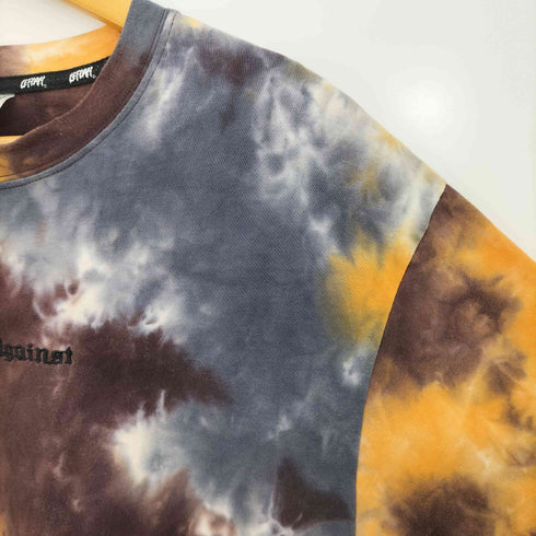 レフラー Leflah バックプリント タイダイ クルーネックTシャツ メンズ JPN:M