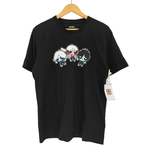 グラニフ graniph キャラクタープリント クルーネックTシャツ レディース JPN:M