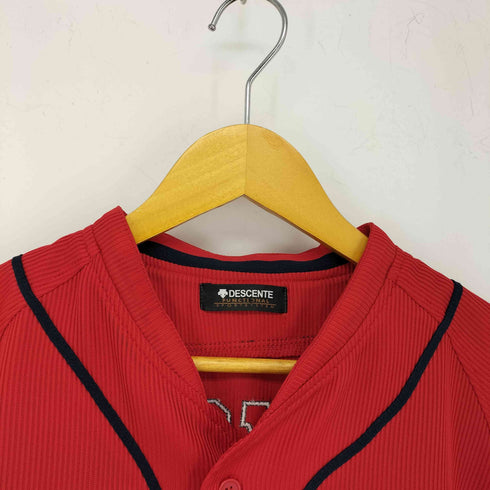 デサント descente ベースボールチーム ゲームシャツ メンズ L
