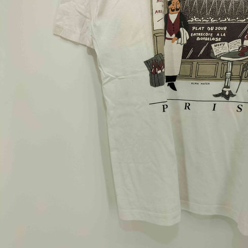 ALMA MATER BISTROT DE PARIS プリント S/S Tシャツ メンズ import:M