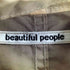 ビューティフルピープル beautiful people ワッペン フーデッド モッズコート レディース 150