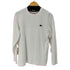 ラコステ LACOSTE L/S バックデザイン 裏毛Tシャツ メンズ import:S