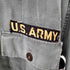 ユーエスアーミー U.S. ARMY 60S ユーティリティーシャツ エポレット メンズ
