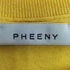 フィーニー PHEENY ロゴプリント モチーフ クルーネック Tシャツ レディース FREE