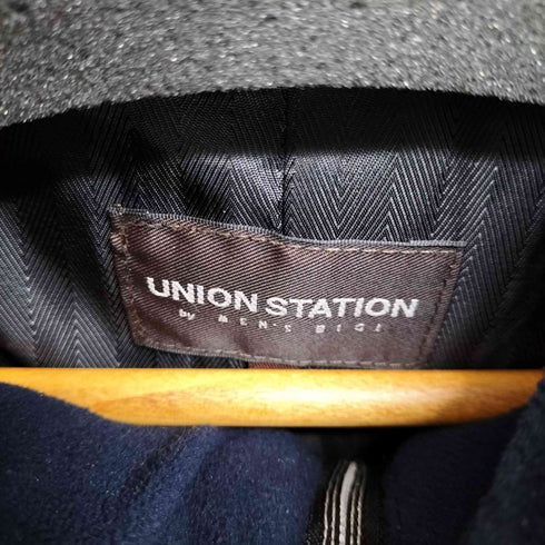 ユニオンステーション UNION STATION PRO-SPERITY ツイルシレー加工中綿フーデッドブルゾン メンズ import:L
