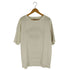 ロクビューティーアンドユースユナイテッドアローズ 6 BEAUTY & YOUTH UNITED ARROWS バック刺繍 クルーネック Tシャツ レディース