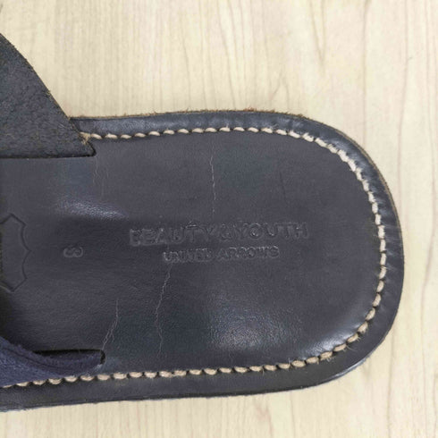 ビューティーアンドユースユナイテッドアローズ BEAUTY & YOUTH UNITED ARROWS クロスコンビ サンダル メンズ S