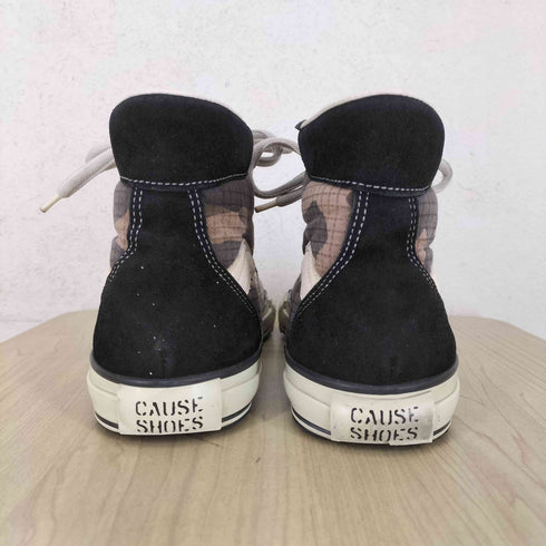 CAUSE カモ柄 ハイカットスニーカー メンズ JPN:26
