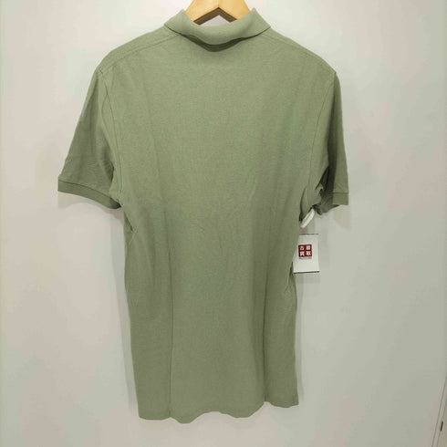 ポロバイラルフローレン Polo by RALPH LAUREN ポニー刺繍 鹿の子 S/S ポロシャツ メンズ import:L