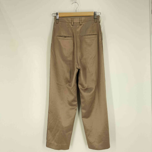 ロクビューティーアンドユースユナイテッドアローズ 6 BEAUTY & YOUTH UNITED ARROWS SATIN TUCK PANTS サテン タック パンツ レディース JPN:34
