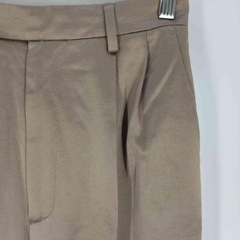 ロクビューティーアンドユースユナイテッドアローズ 6 BEAUTY & YOUTH UNITED ARROWS SATIN TUCK PANTS サテン タック パンツ レディース JPN:34