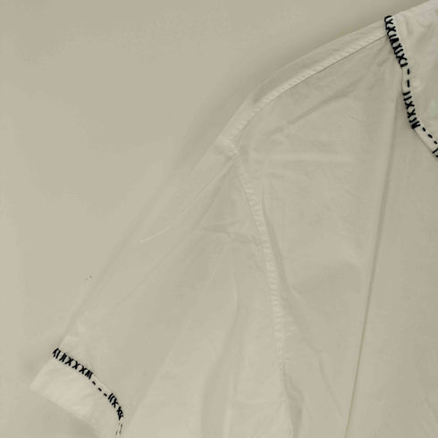 クオン kuon Sashiko Trimmed Koikuchi Shirt メンズ JPN:L