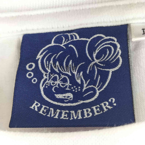 REMEMBER 両面刺繍 S/S Tシャツ メンズ JPN:L