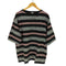 The DUFFER N NEPHEWS CRABBIE ジャガードボーダー柄Tシャツ メンズ JPN:L