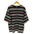 The DUFFER N NEPHEWS CRABBIE ジャガードボーダー柄Tシャツ メンズ JPN:L