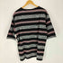 The DUFFER N NEPHEWS CRABBIE ジャガードボーダー柄Tシャツ メンズ JPN:L