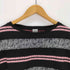 The DUFFER N NEPHEWS CRABBIE ジャガードボーダー柄Tシャツ メンズ JPN:L